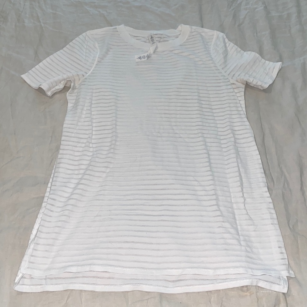 Lululemon White Athletic Top.
